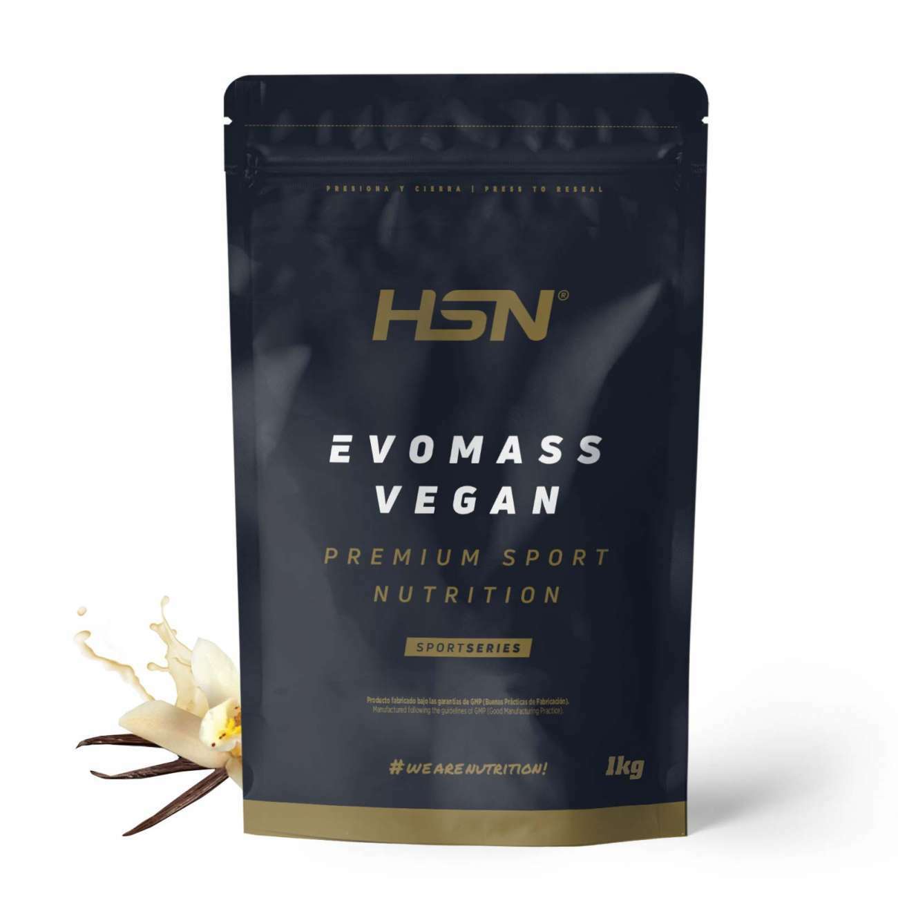 HSN Evomass (ganador de peso) vegan 1kg vainilla
