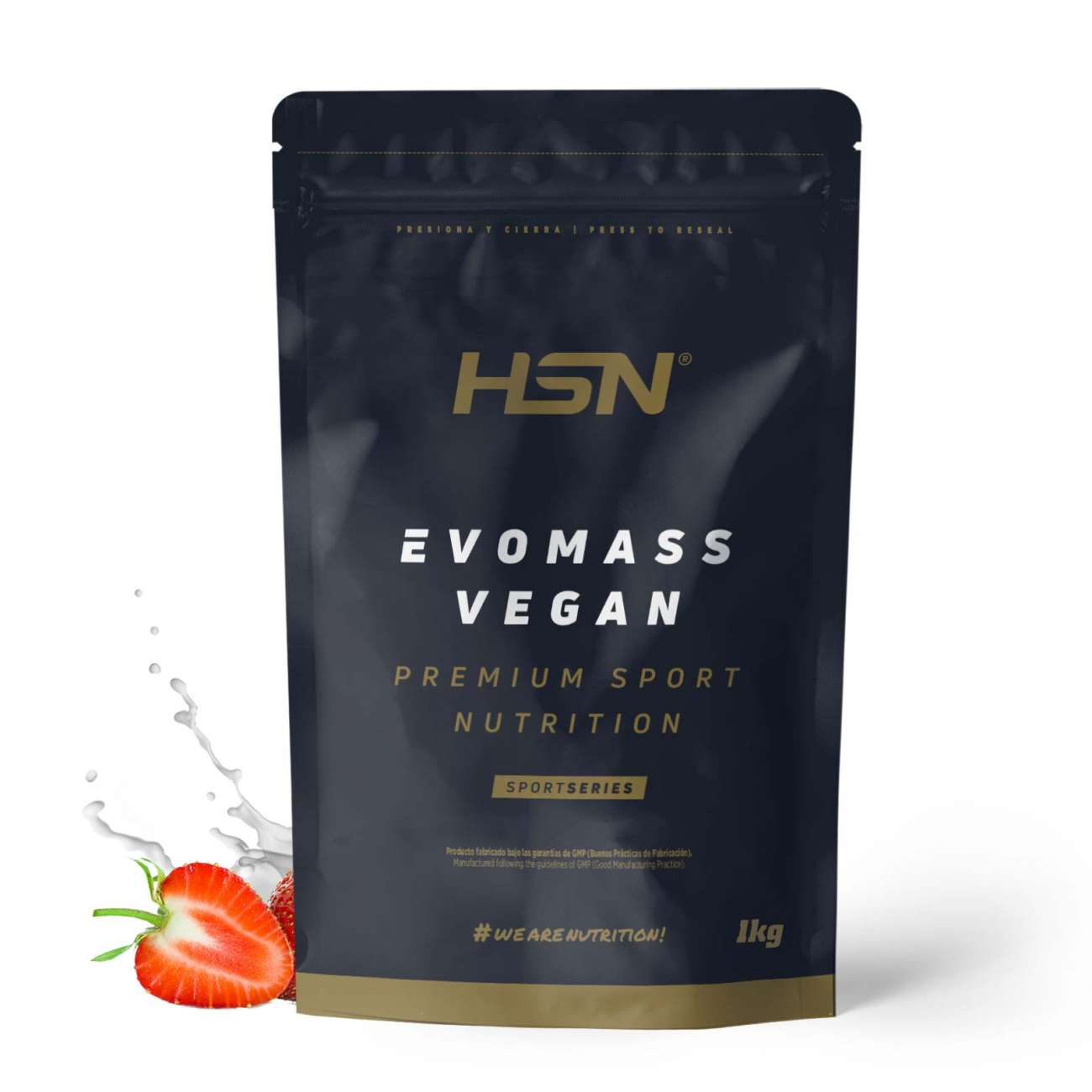 HSN Evomass (ganador de peso) vegan 1kg fresa