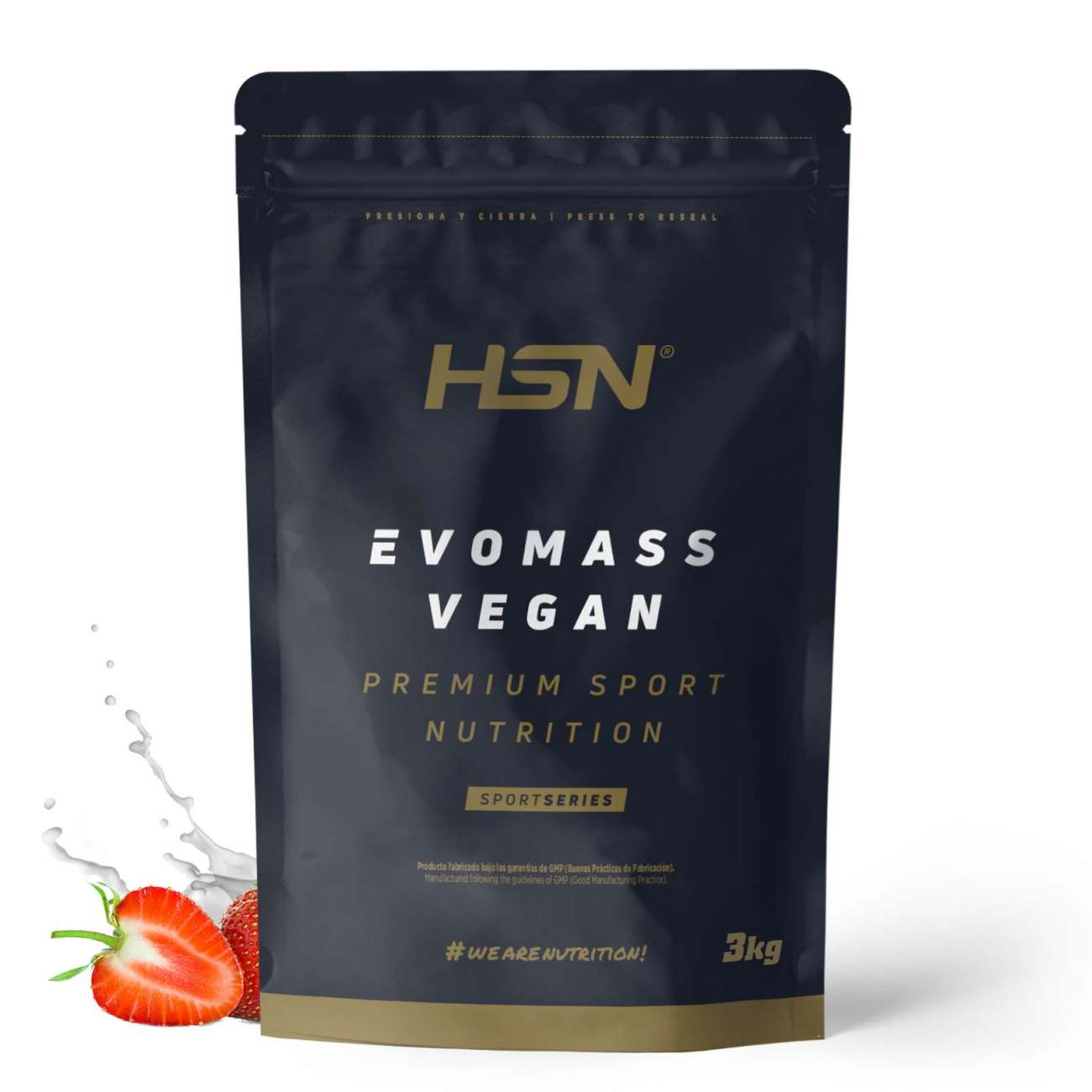 HSN Evomass (ganador de peso) vegan 3kg fresa