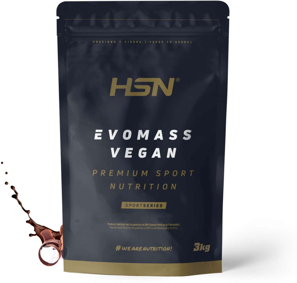 HSN Evomass (ganador de peso) vegan 3kg chocolate