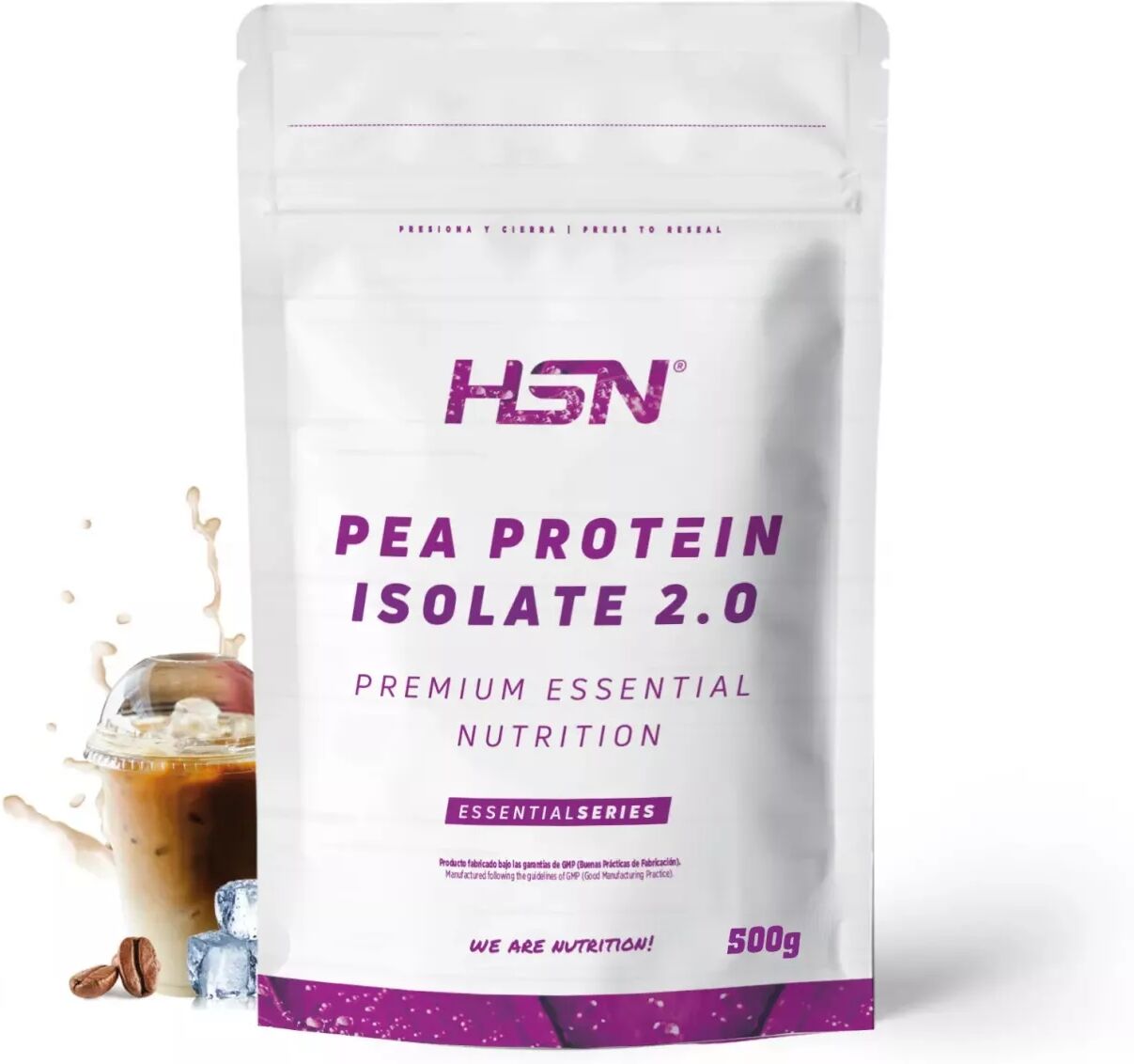 HSN Proteína de guisante aislada 2.0 500g café frappé