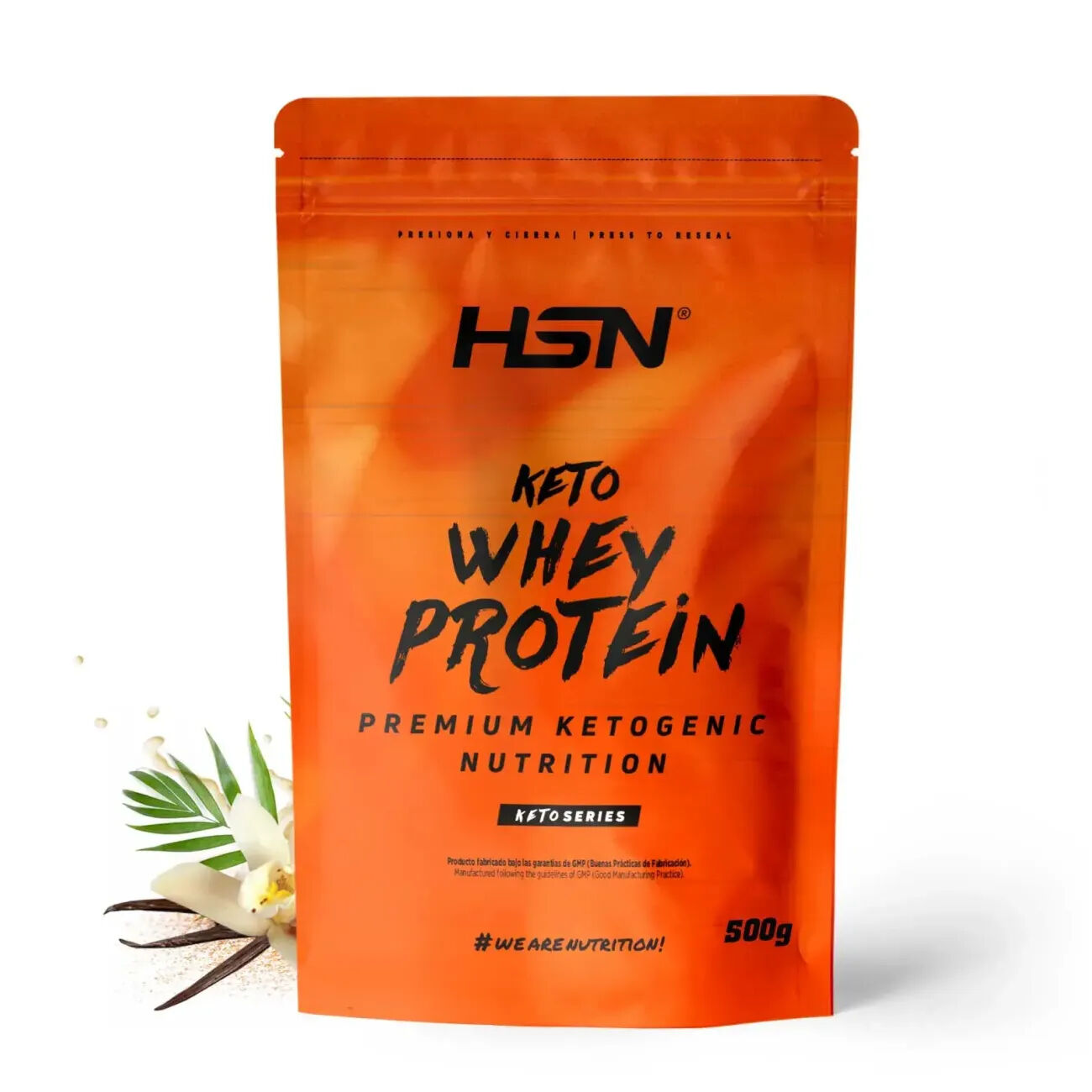 HSN Keto whey protein 500g vainilla caribeña