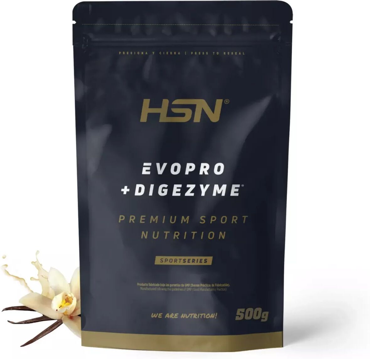 HSN Evopro (mezcla proteínas premium) + digezyme® 500g vainilla