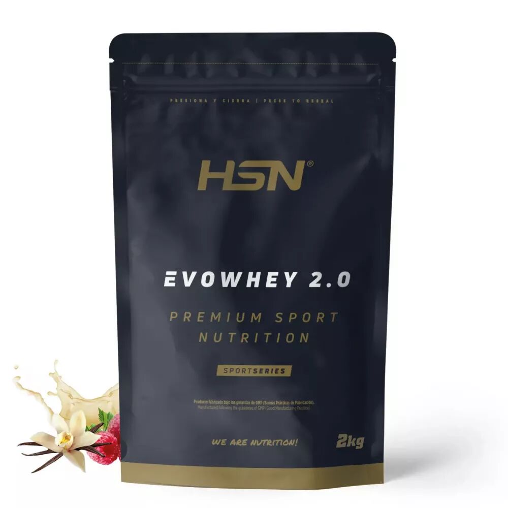 HSN Evowhey protein 2.0 2kg frambuesa y vainilla