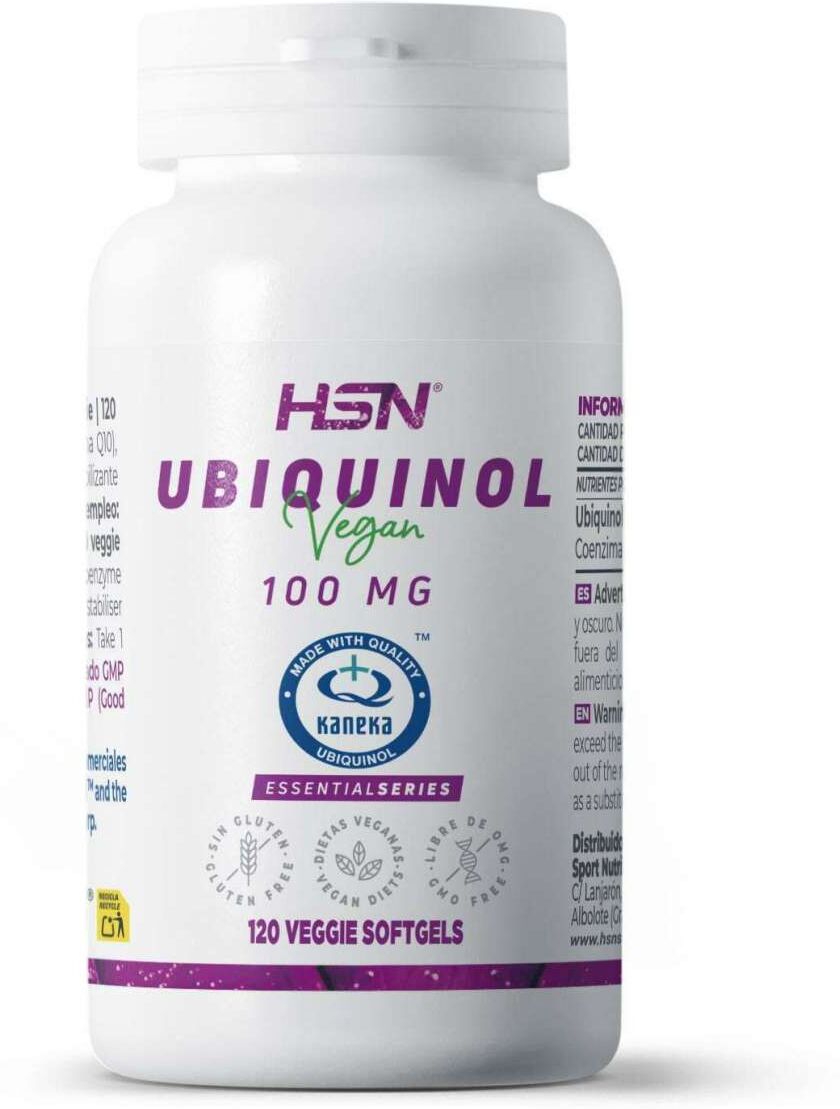 HSN Ubiquinol (kaneka ubiquinol™) 100mg - 120 perlas vegetales