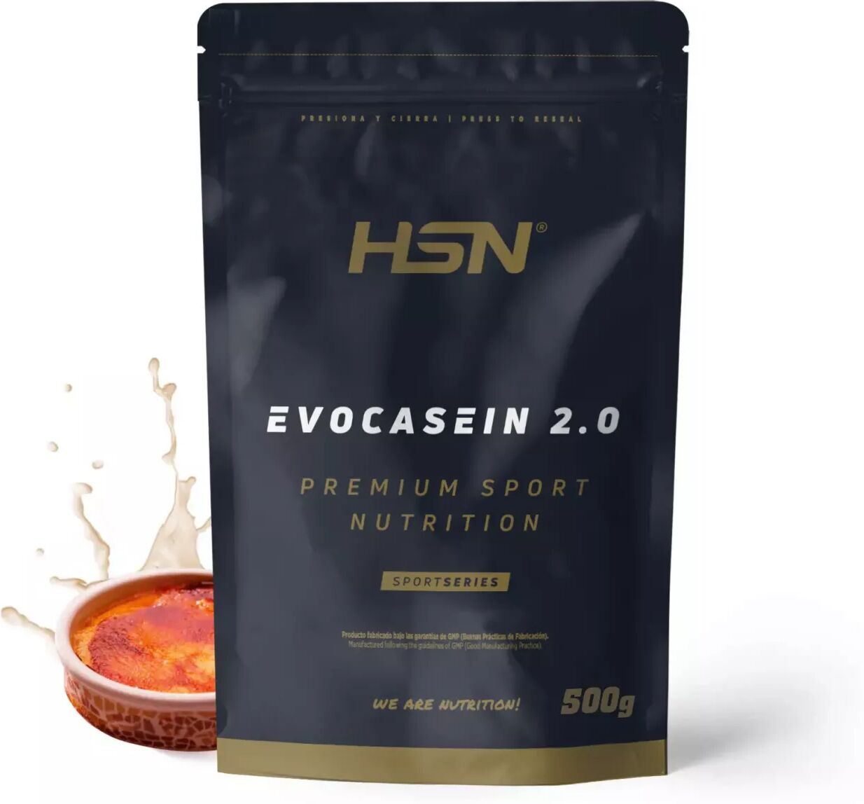 HSN Evocasein 2.0 (caseína micelar + digezyme®) 500g crema catalana