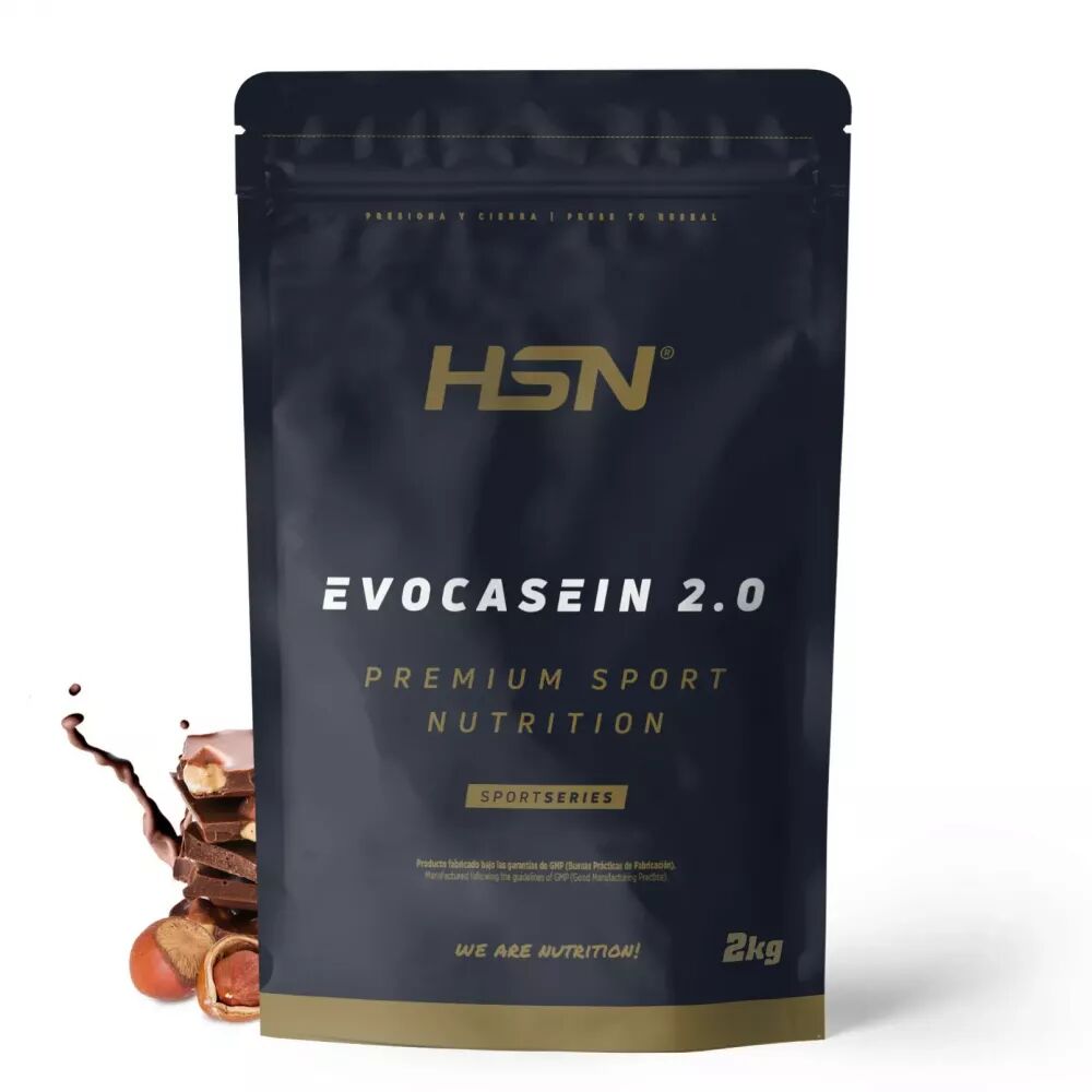 HSN Evocasein 2.0 (caseína micelar + digezyme) 2kg chocolate y avellanas