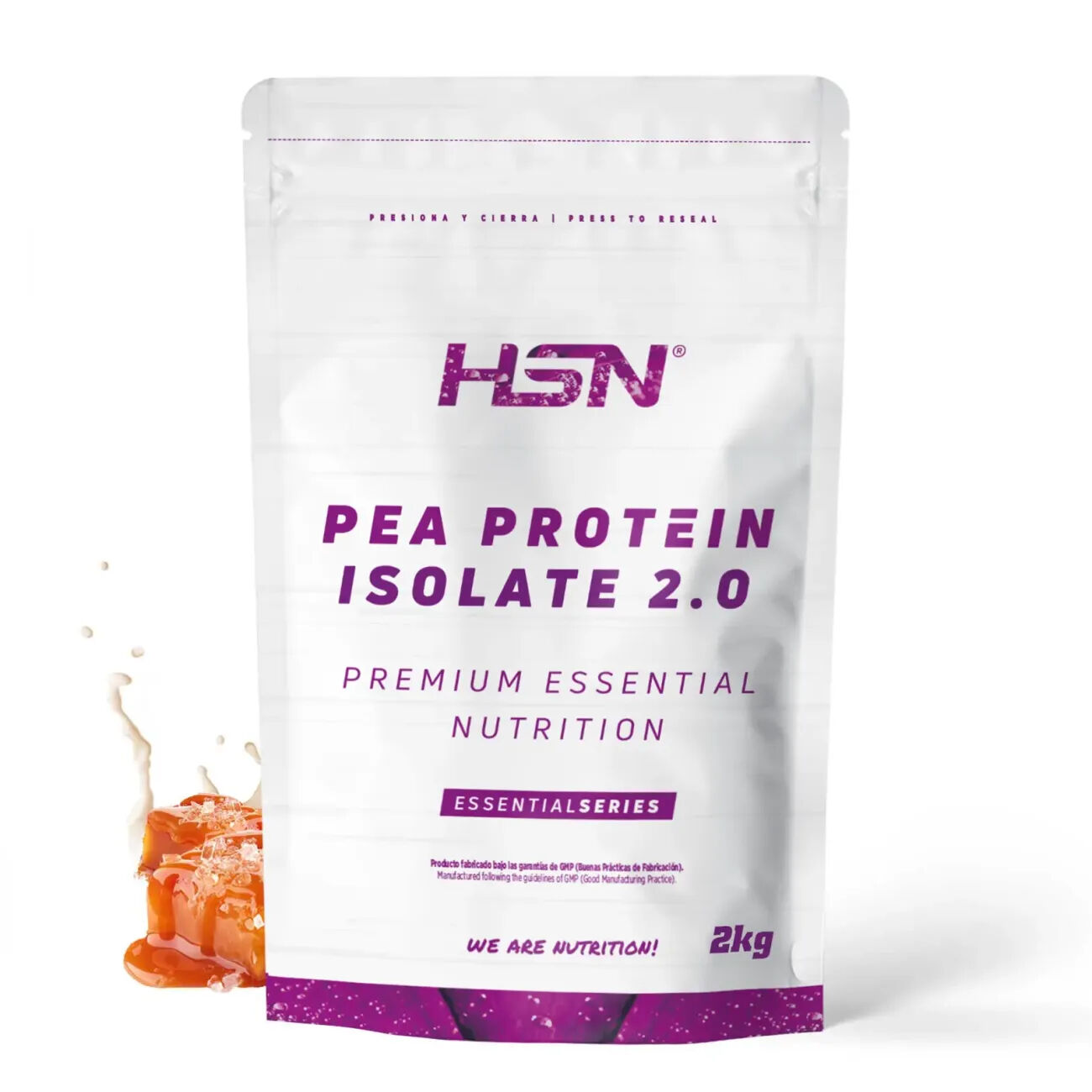 HSN Proteína de guisante aislada 2.0 2kg caramelo salado