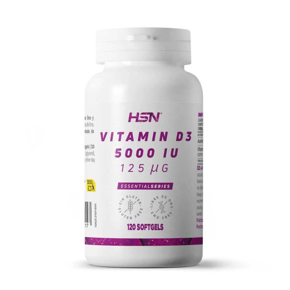 HSN Vitamina d3 5000ui - 120 perlas