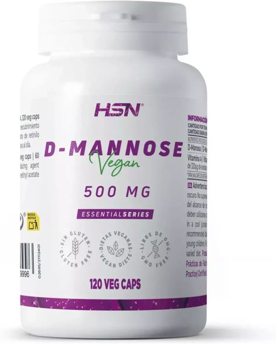 HSN D-manosa 500mg - 120 veg caps