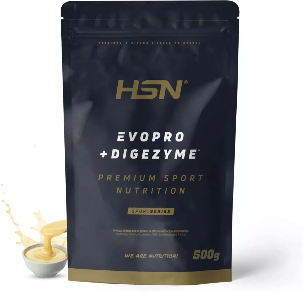 HSN Evopro (mezcla proteínas premium) + digezyme® 500g leche dulce