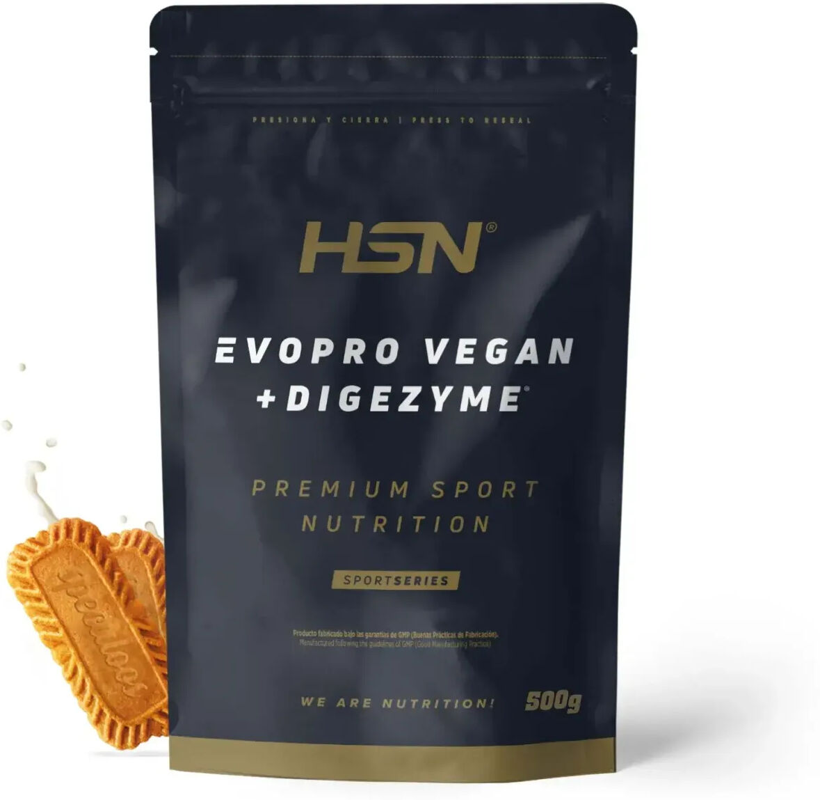 HSN Evopro vegan (mezcla proteínas premium) + digezyme® 500g speculoos