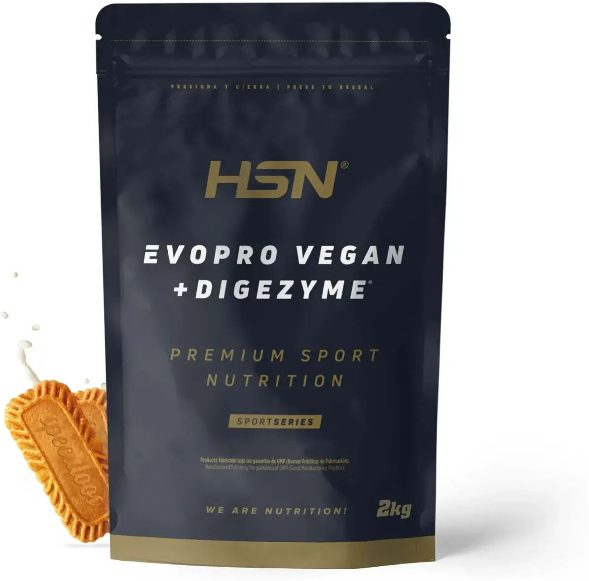 HSN Evopro vegan (mezcla proteínas premium) + digezyme® 2kg speculoos