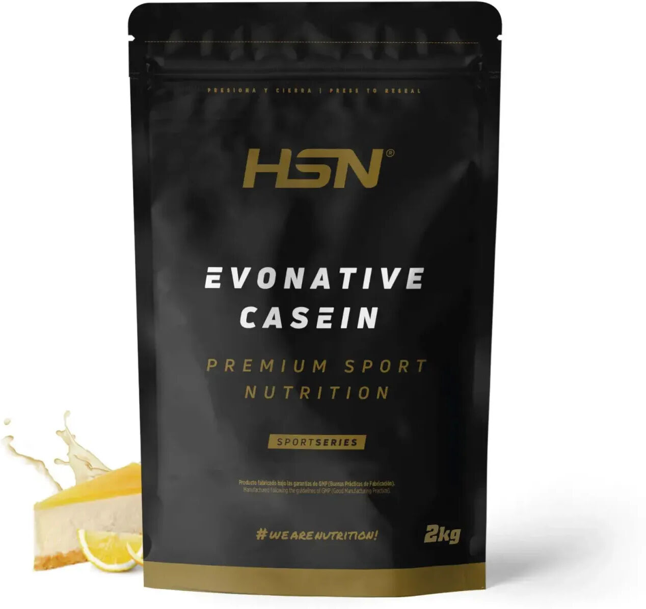 HSN Evonative casein (lacprodan® micelpure™) 2kg tarta de queso y limón