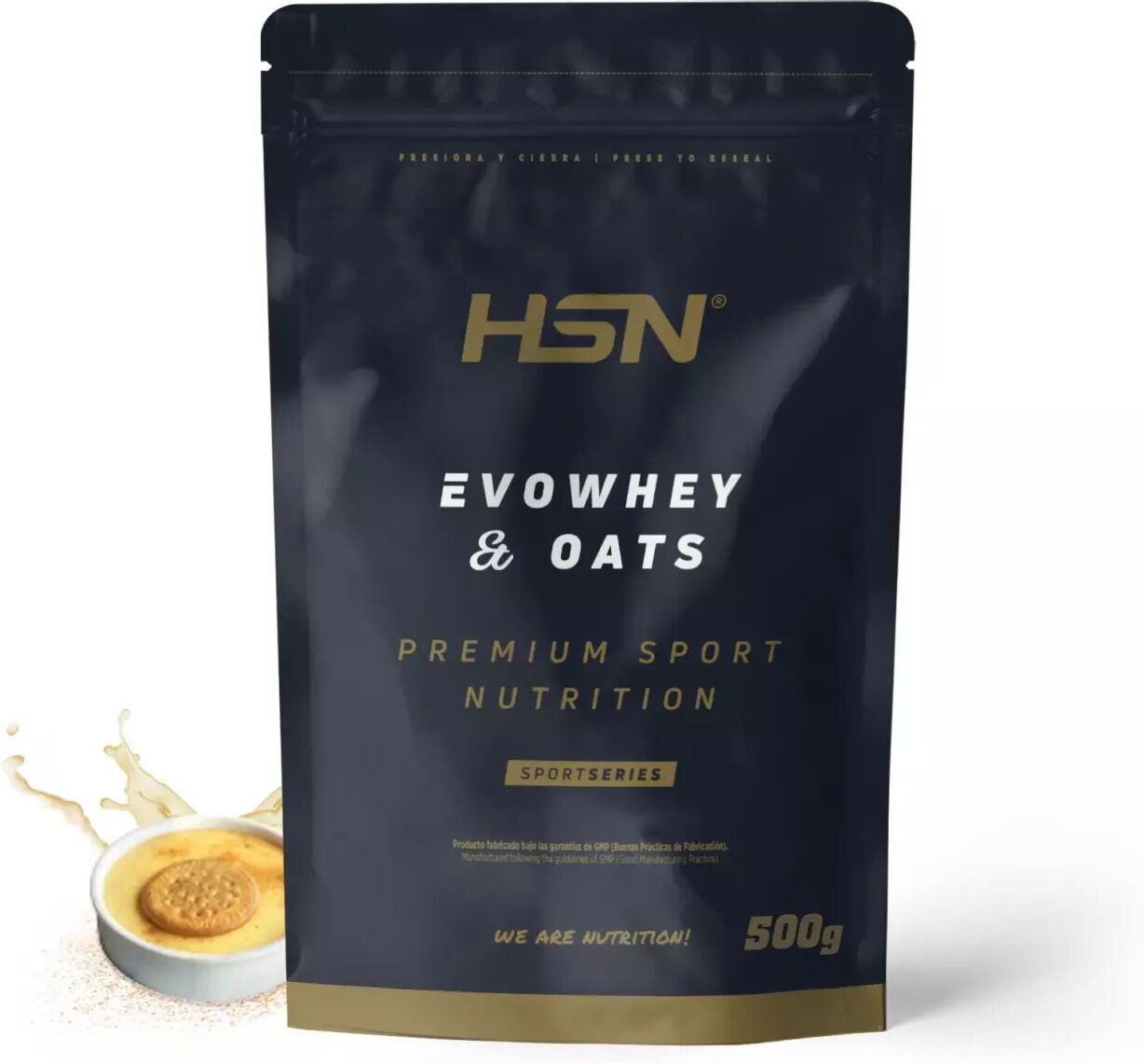 HSN Evowhey & oats 500g natillas