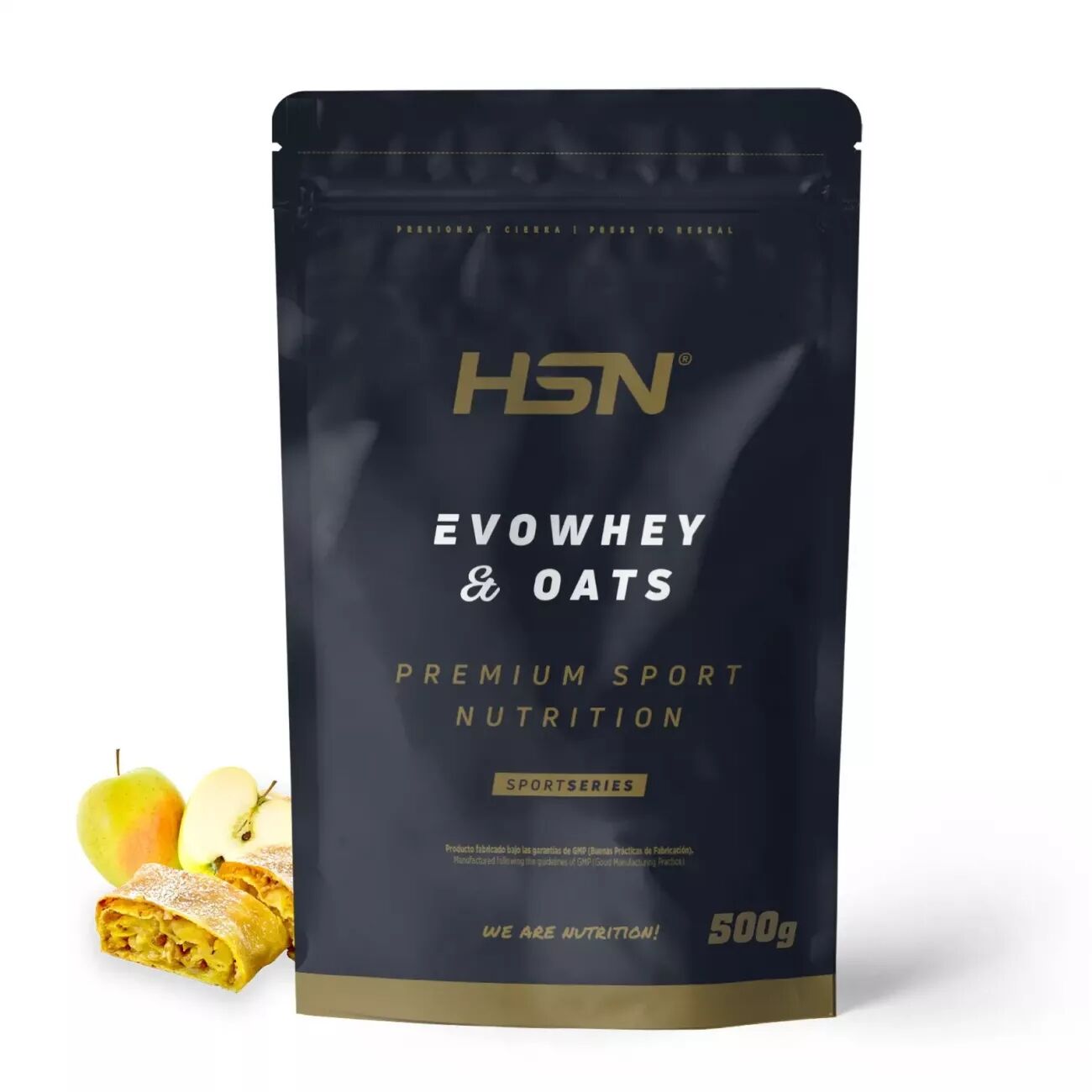 HSN Evowhey & oats 500g strudel de manzana