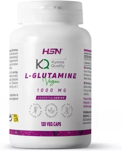 HSN L-glutamina 1000mg (kyowa®) - 120 veg caps