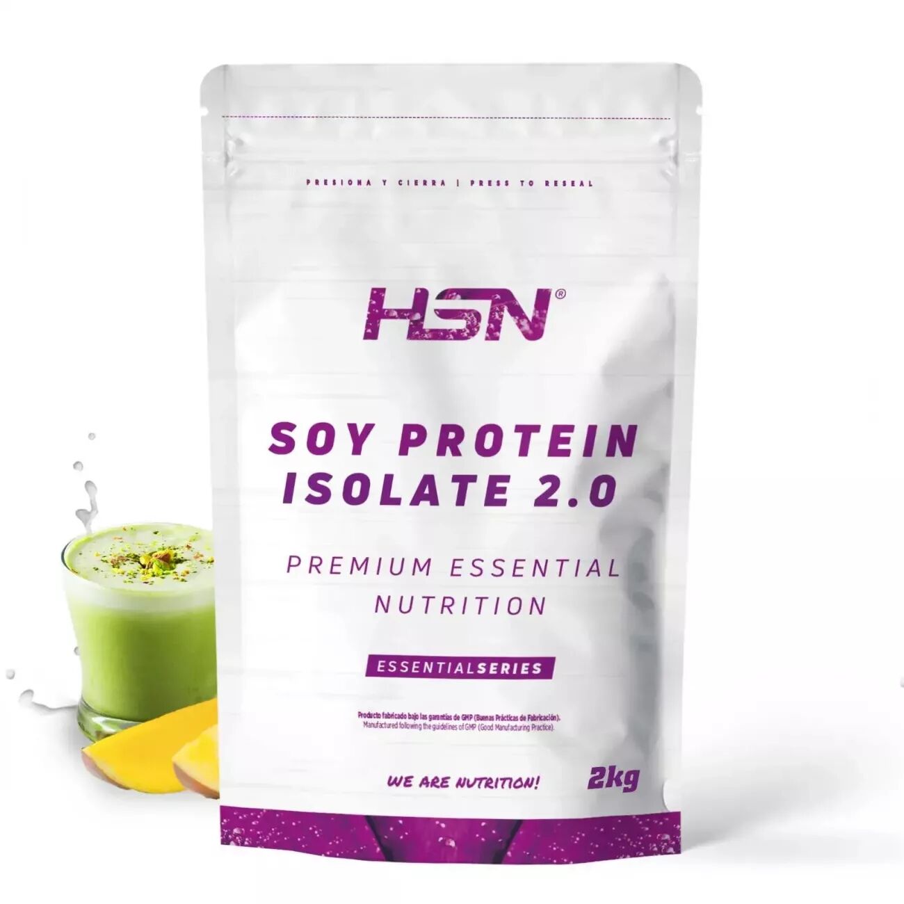 HSN Proteína de soja aislada 2.0 2kg  mango - matcha