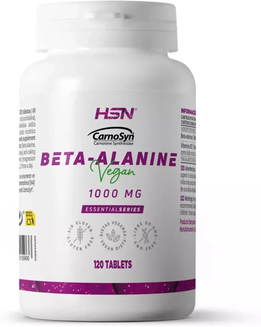 HSN Beta-alanina 1000mg (carnosyn®️) - 120 tabs