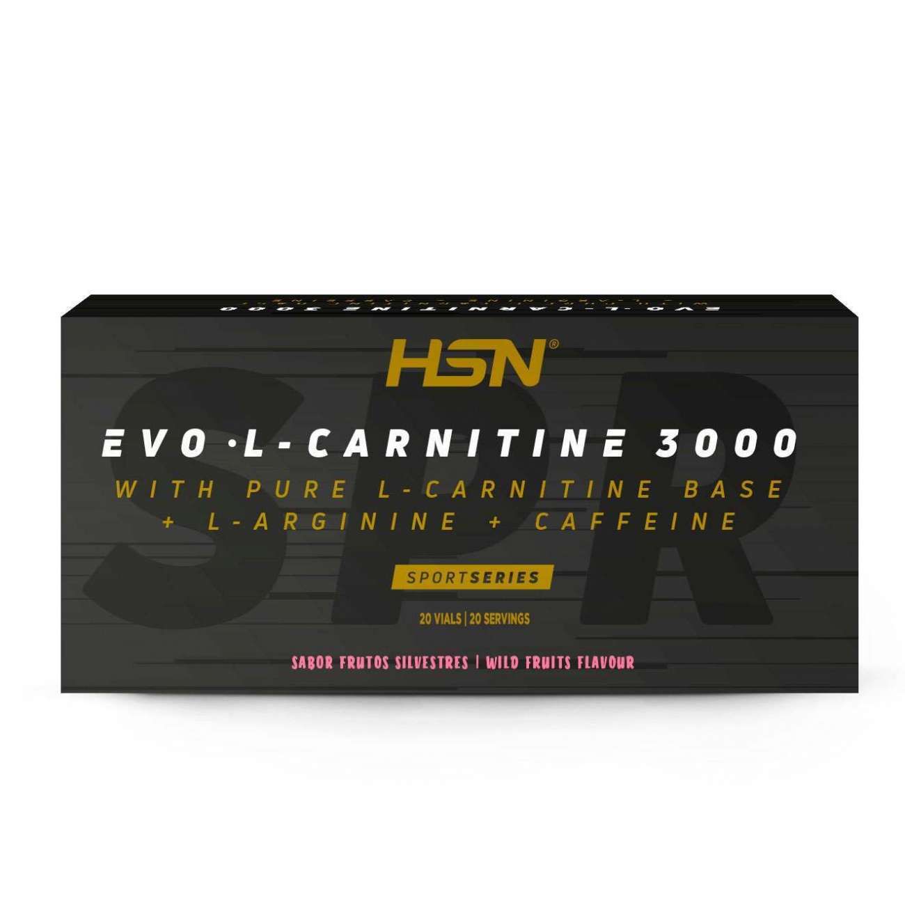HSN Evo l-carnitina 3000 frutos silvestres - 20 viales