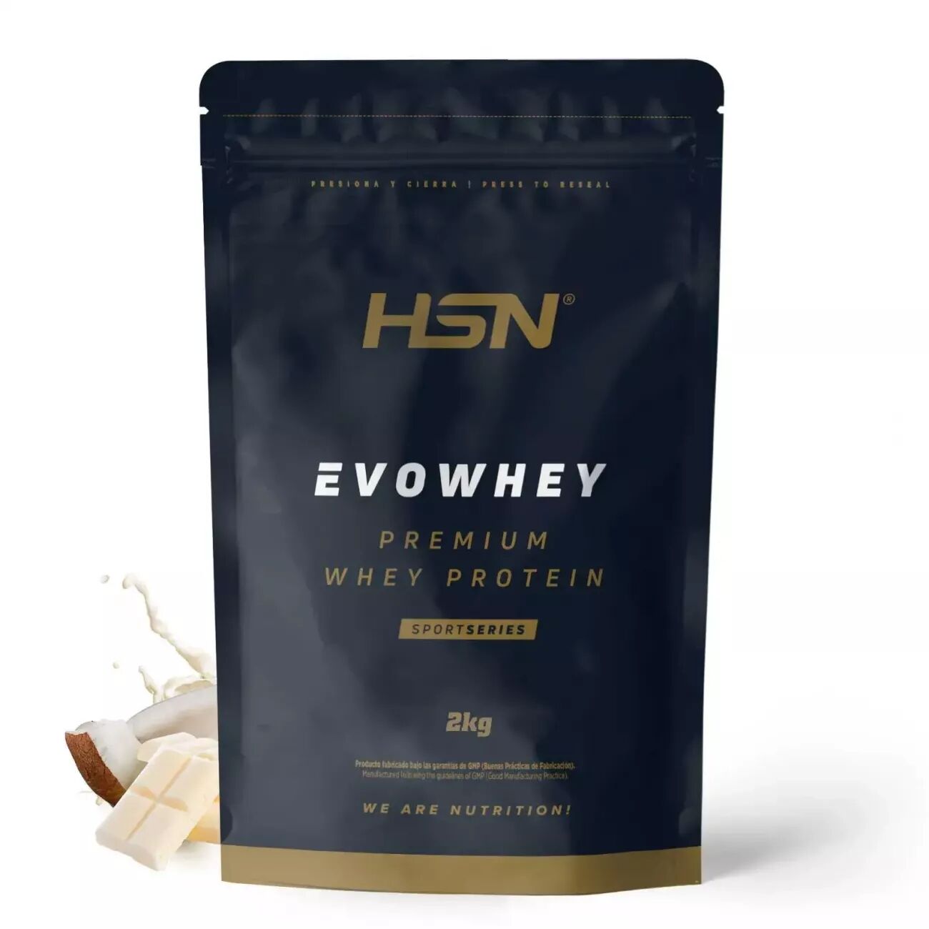 HSN Evowhey protein 2.0 2kg chocolate blanco y coco