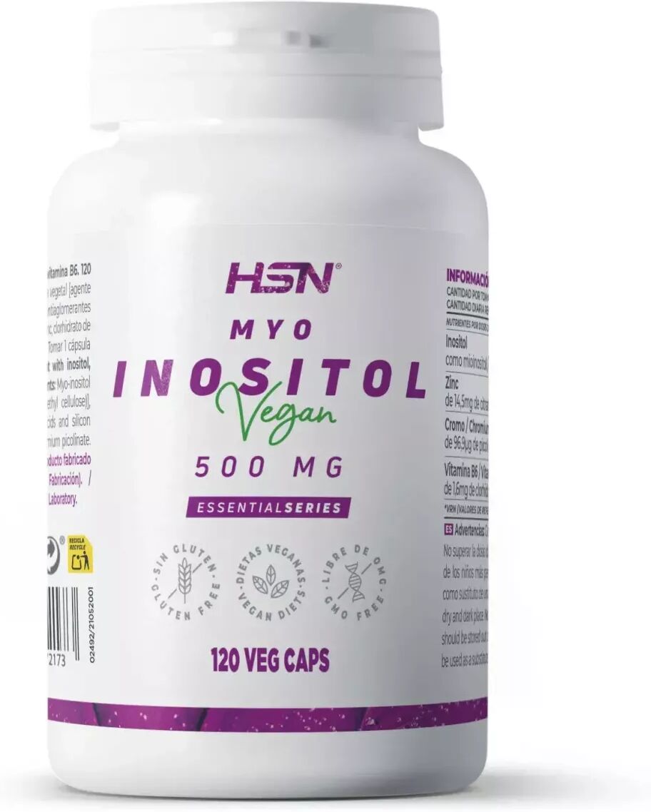 HSN Inositol 500mg - 120 veg caps