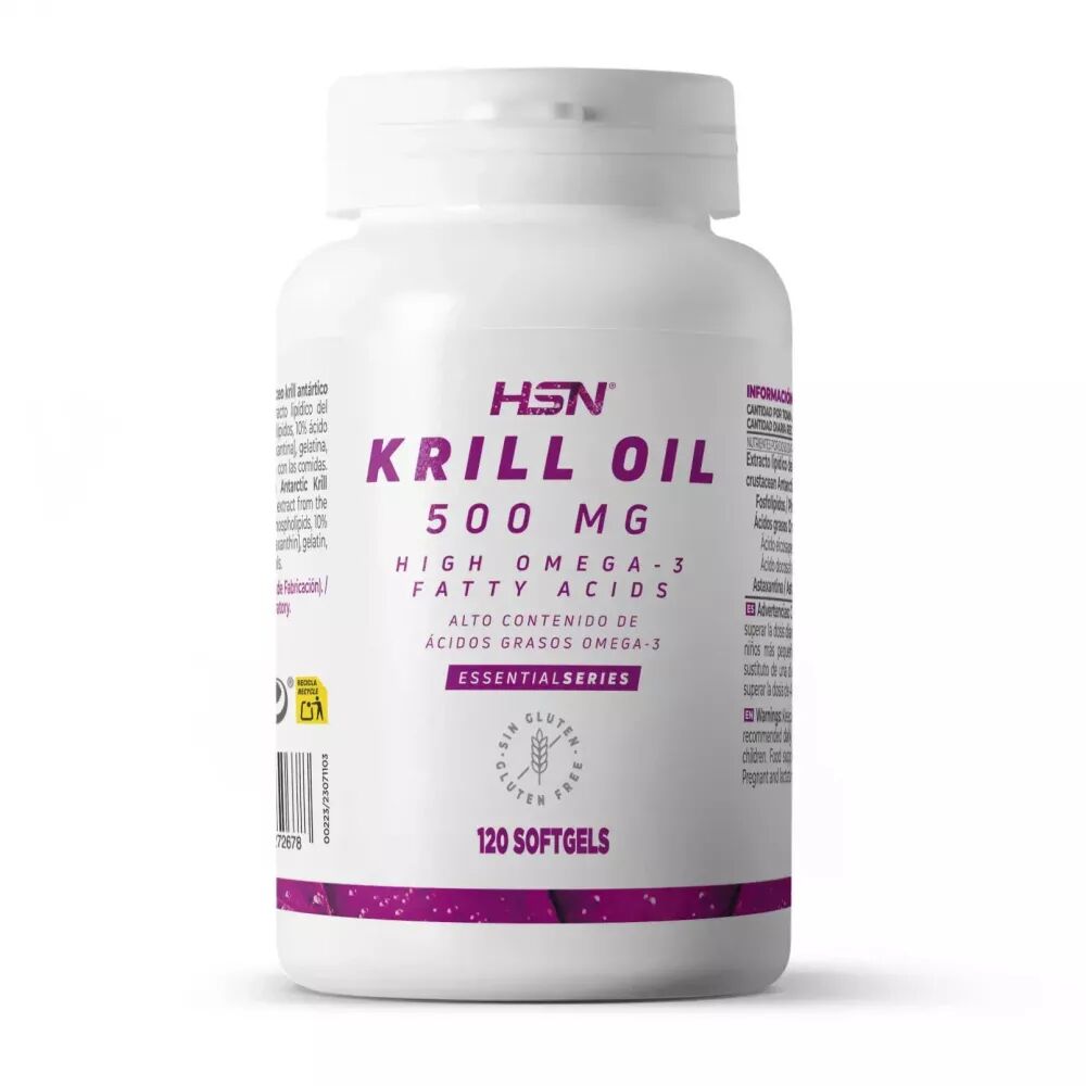 HSN Aceite de krill 500mg - 120 perlas