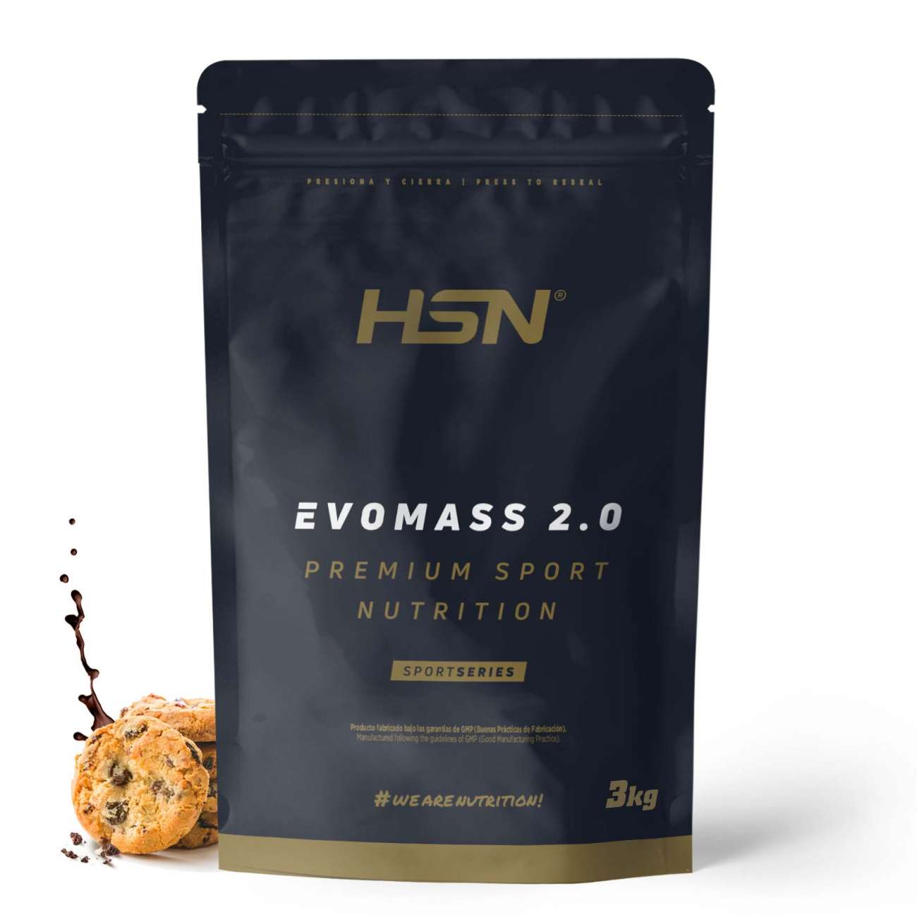 HSN Evomass 2.0 (ganador de peso) 3kg chocolate y galletas