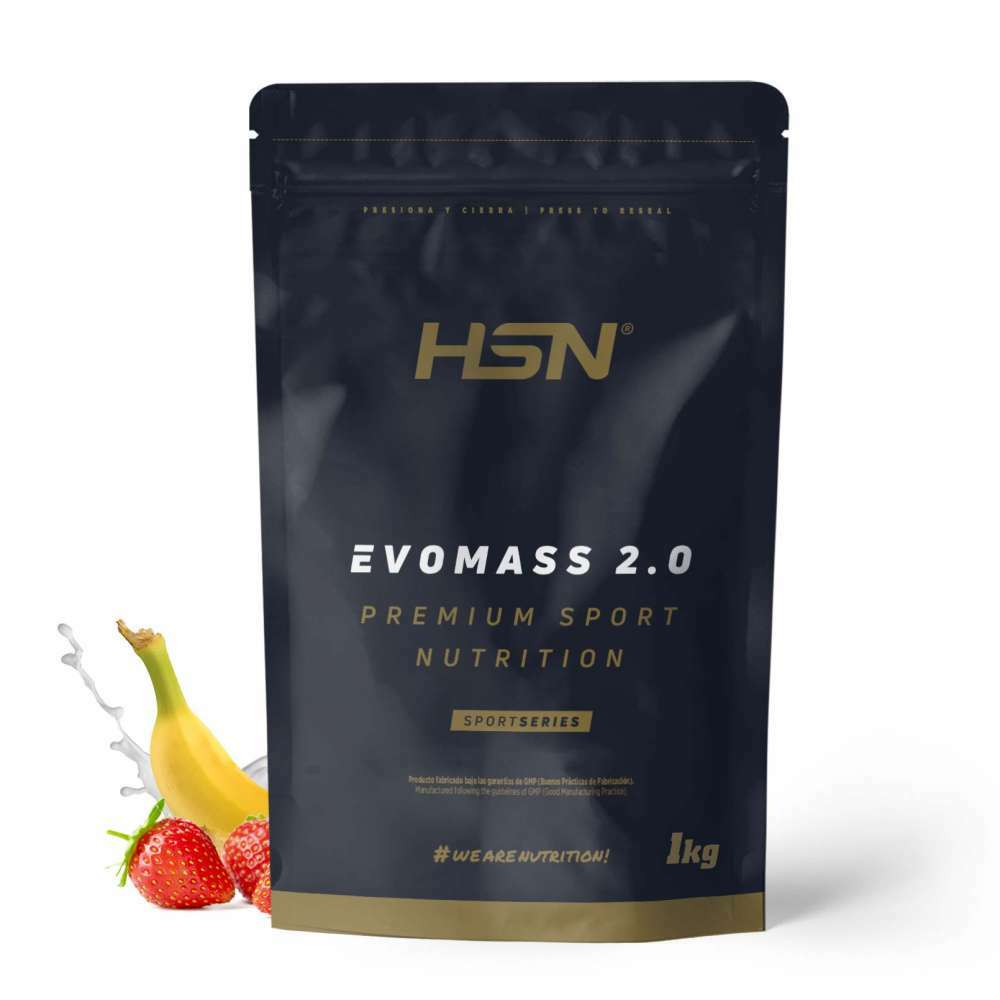 HSN Evomass 2.0 (ganador de peso) 1kg fresa y plátano