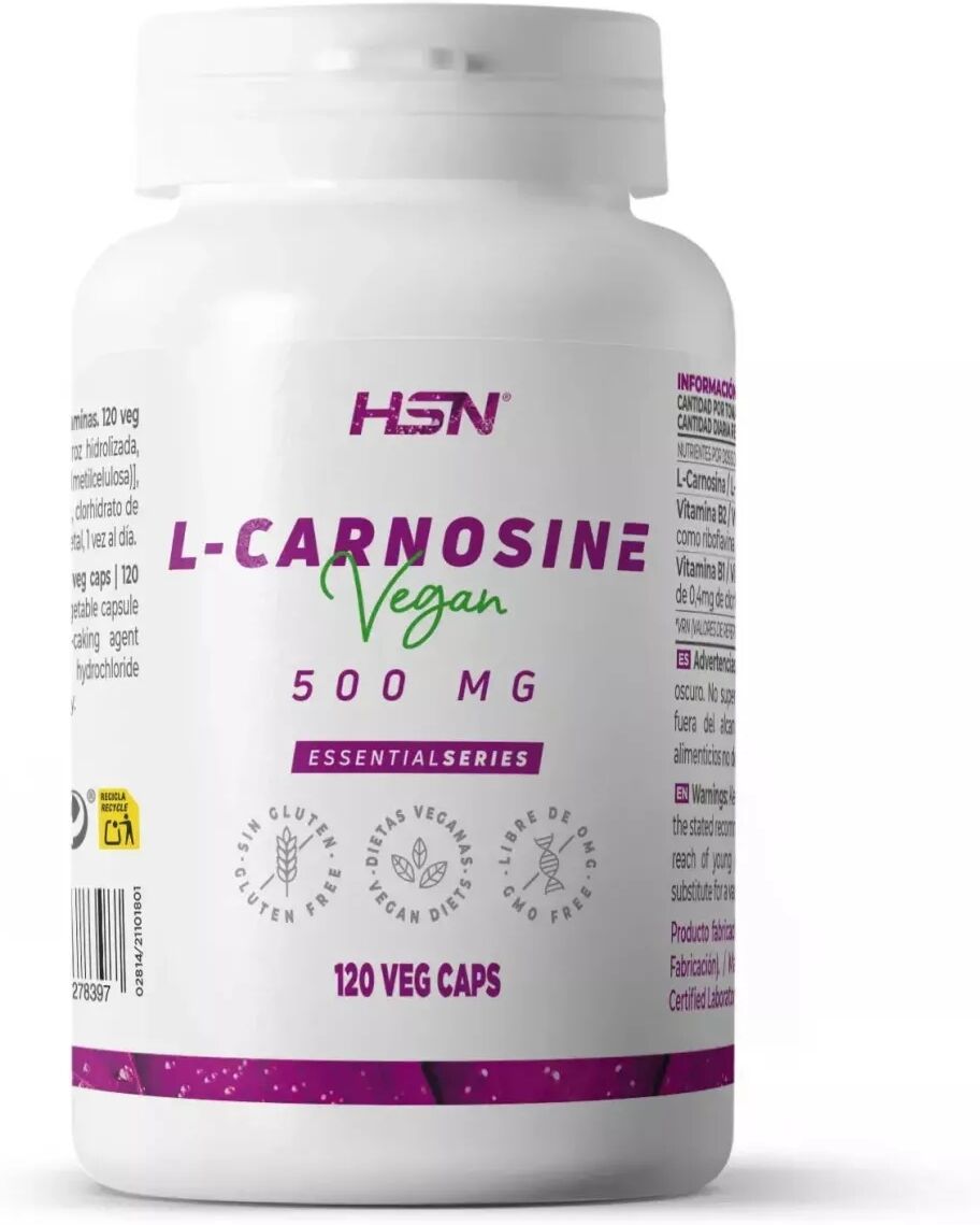 HSN L-carnosina 500mg - 120 veg caps