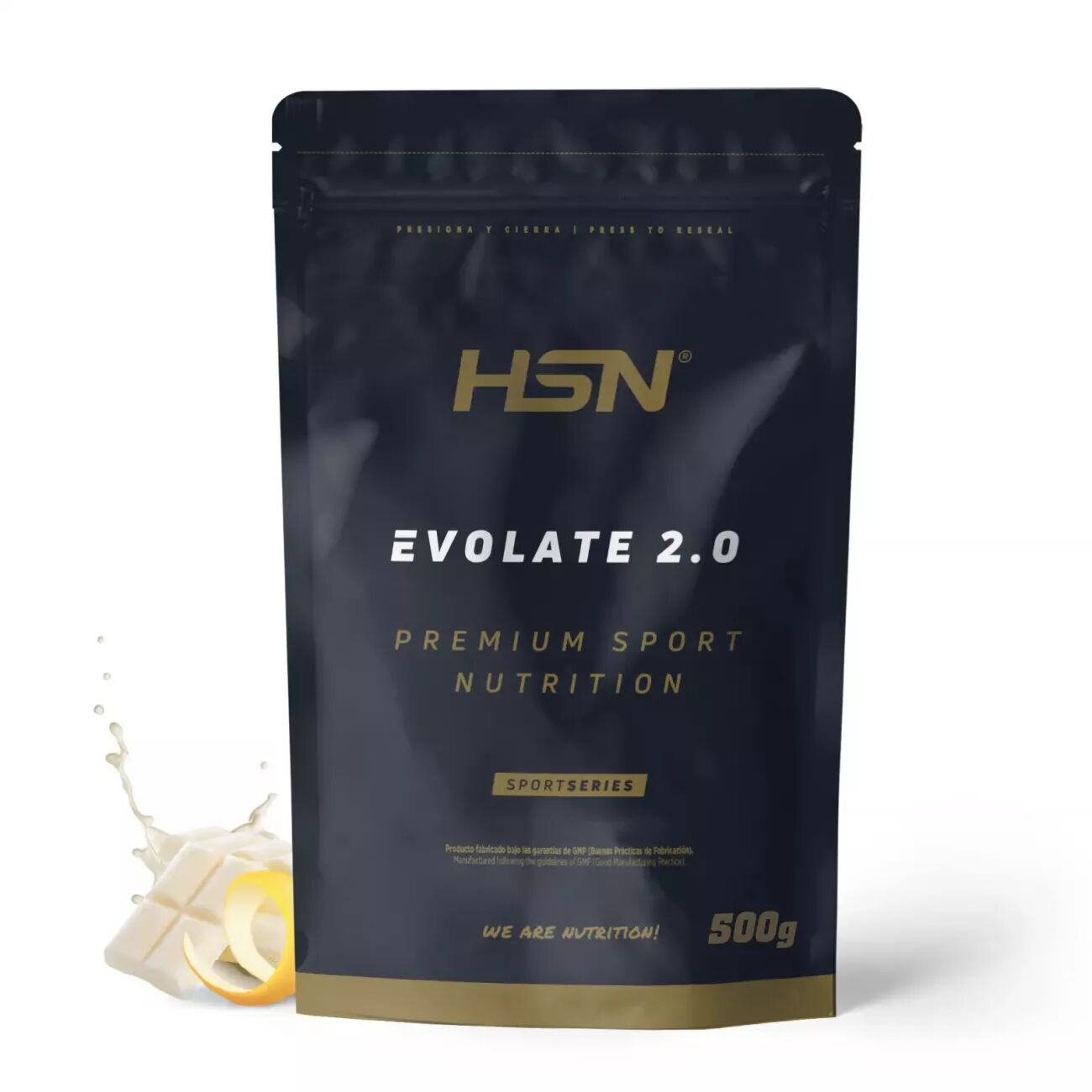 HSN Evolate 2.0 (whey isolate cfm) 500g chocolate blanco y limón