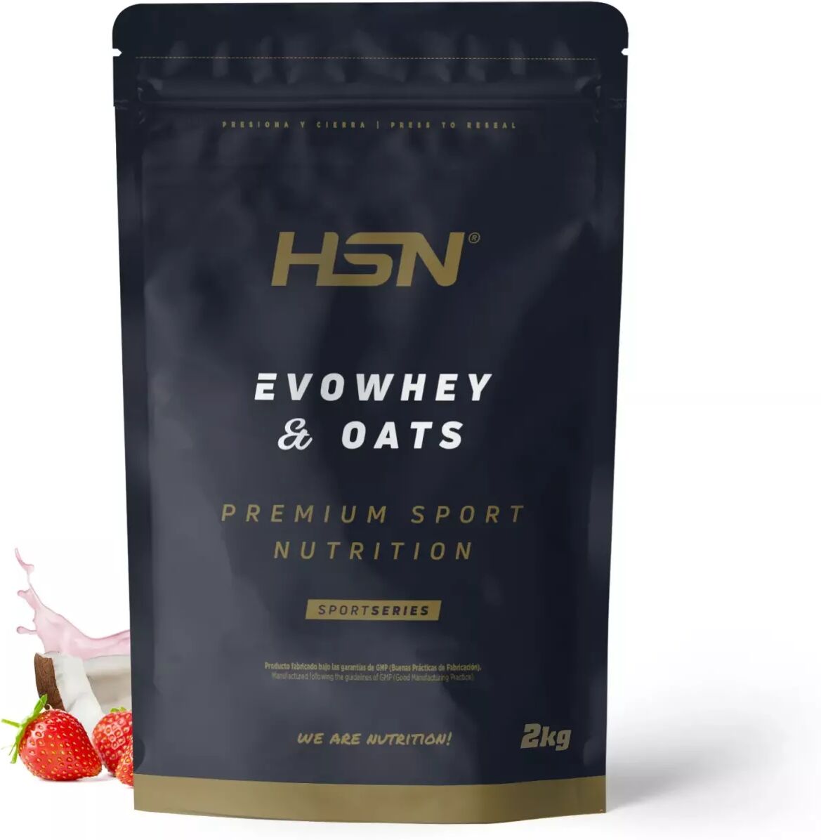 HSN Evowhey & oats 2kg fresa y coco