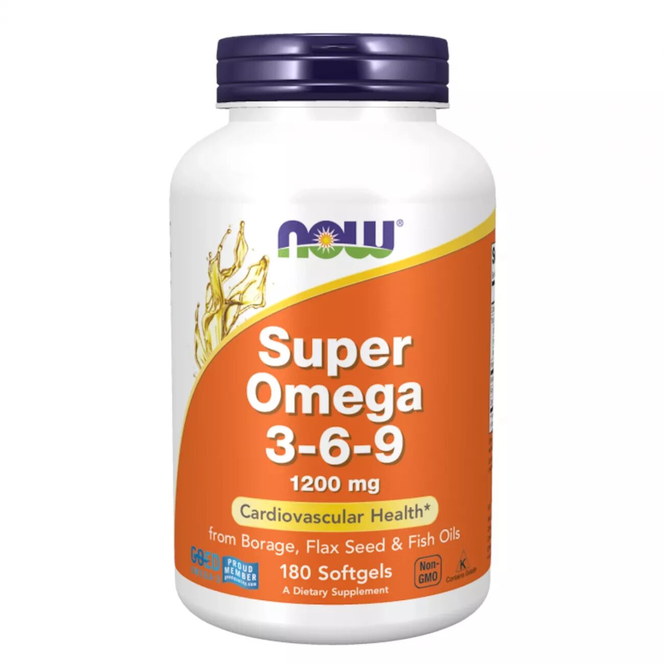 Now Foods Super omega 3-6-9 1200mg - 180 perlas