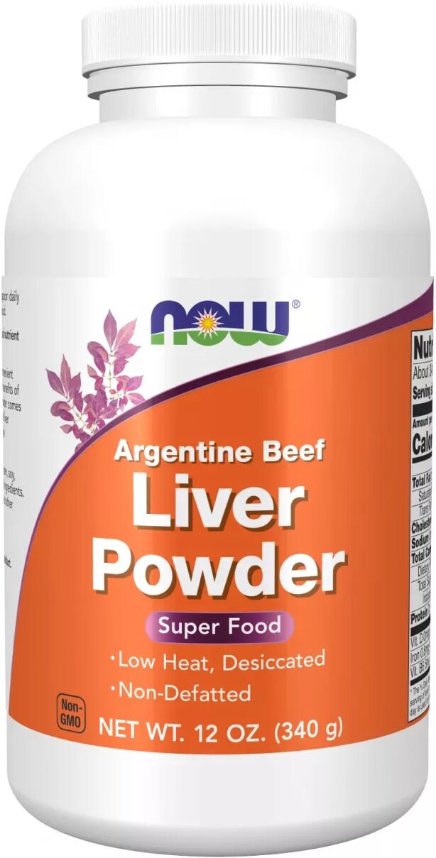 Now Foods Liver en polvo - 340g