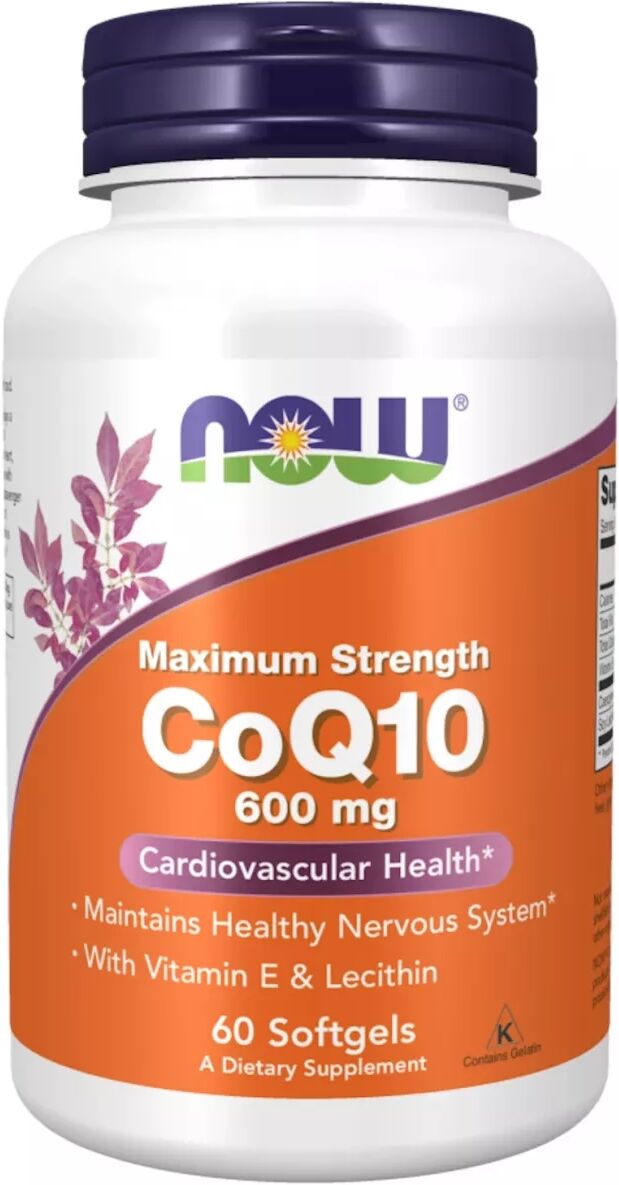 Now Foods Coenzima q10 600mg - 60 perlas