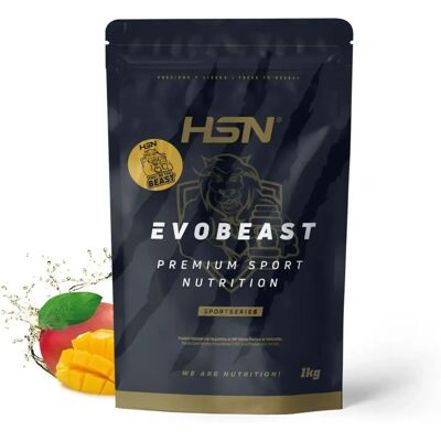 HSN Evobeast 1kg Mango - Suplemento pre-entrenamiento HSN Evobeast 1kg Mango - Suplemento pre-entrenamiento