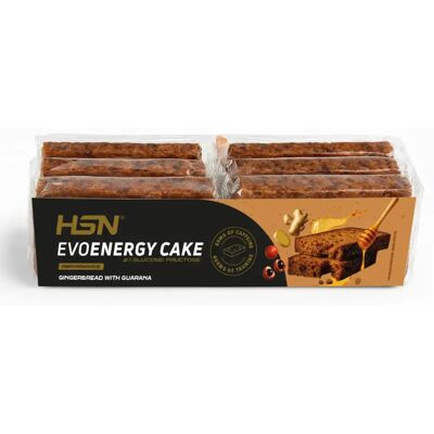 HSN Evoenergy cake (con guaraná) jengibre con miel - 6x40g - Barritas energéticas - Barritas - 6 Servicios HSN Evoenergy cake (con guaraná) jengibre con miel - 6x40g - Barritas energéticas - Barritas - 6 Servicios