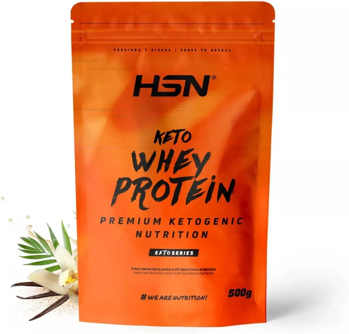 HSN Keto whey protein 500g vainilla caribeña