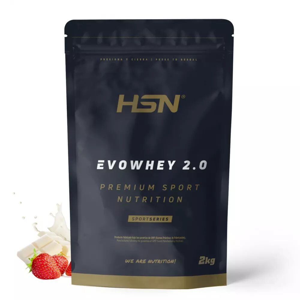 HSN Evowhey protein 2.0 2kg chocolate blanco y fresa