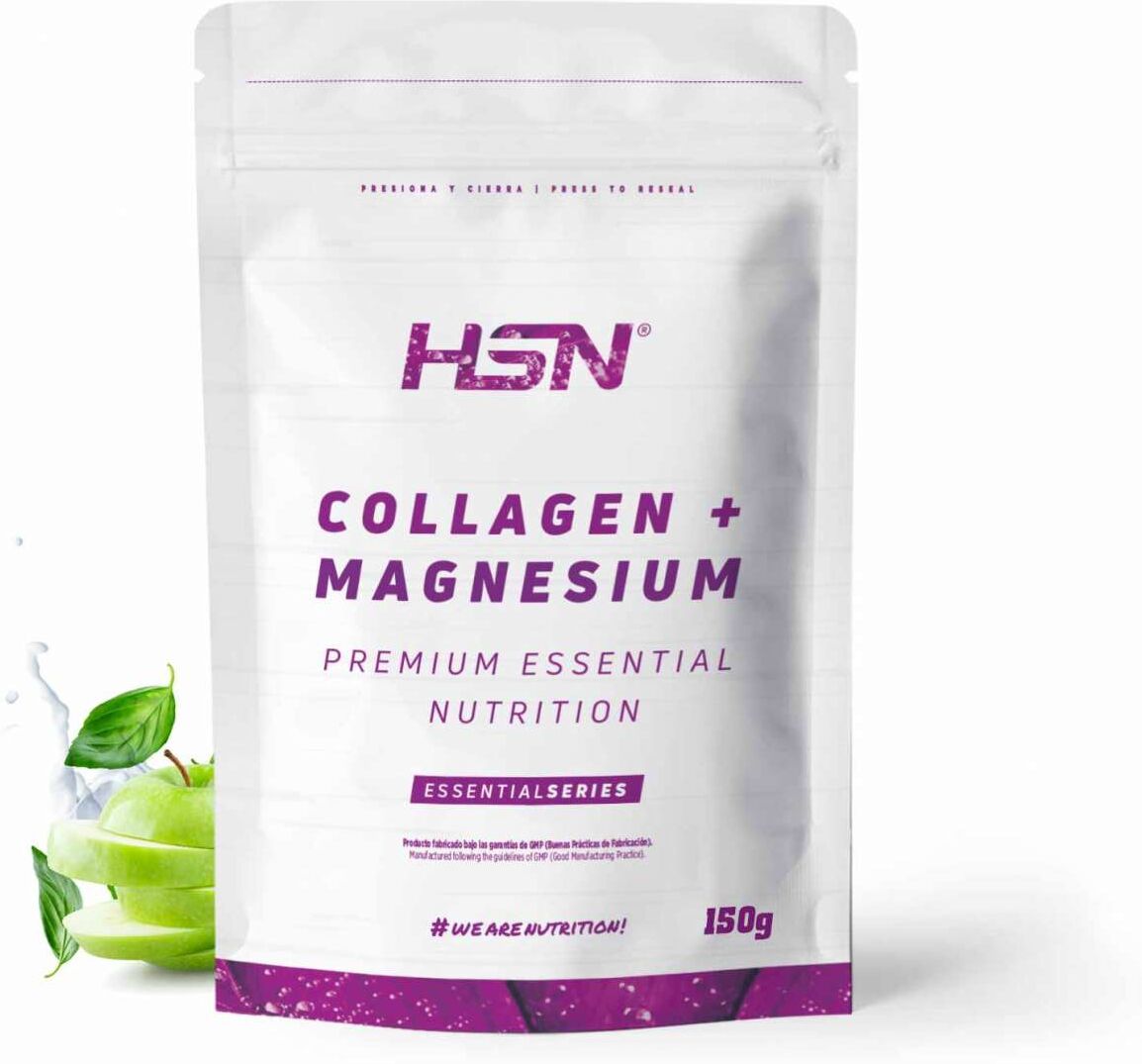 HSN Colágeno hidrolizado + magnesio 2.0 en polvo 150g manzana