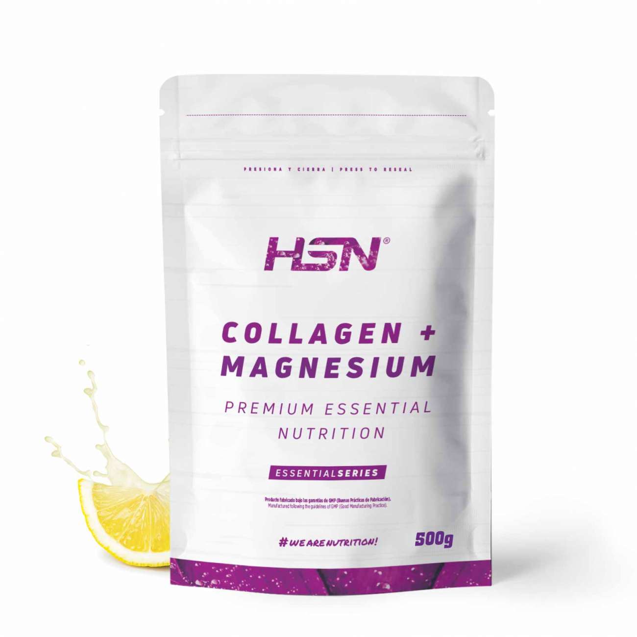 HSN Colágeno hidrolizado + magnesio 2.0 en polvo 500g limón