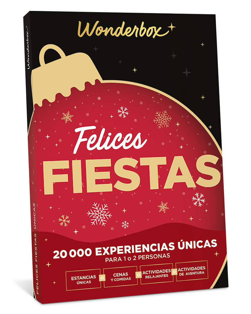 WONDERBOX Caja Regalo  WONDERBOX Felices Fiestas Únicas