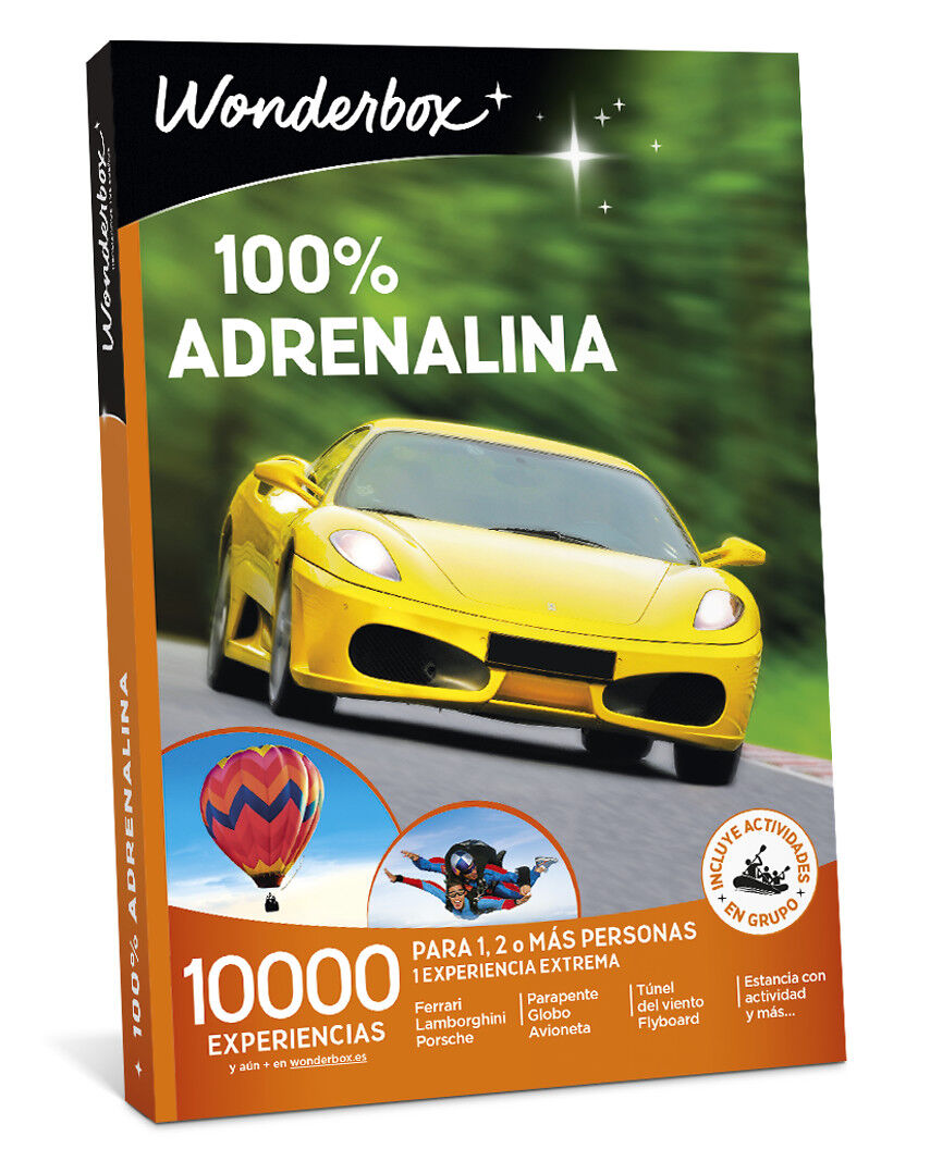 WONDERBOX Caja Regalo  WONDERBOX 100 % Adrenalina