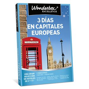 WONDERBOX Caja Regalo  WONDERBOX 3 días en capitales europeas