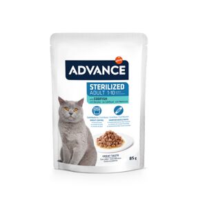 Advance Affinity Sterilized Adult Bacalao sobres para gatos