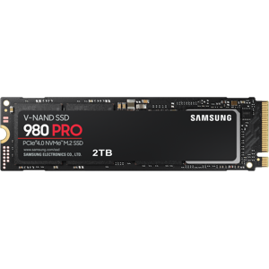 Samsung SSD 980 PRO PCle 4.0 NVMe™ M.2 2TB - Black, Black