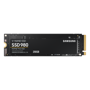 Samsung SSD 980 PCIe 3.0 NVMe™ M.2 250GB - Black, Black
