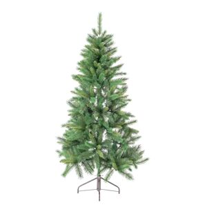 LOLAhome Medio árbol de Navidad artificial de pared con 288 ramas verdes de PE y PVC de 180 cm