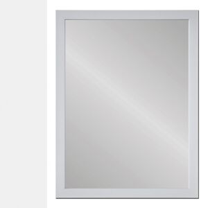 Espejo de pared blanco de plástico PE de 56x76 cm