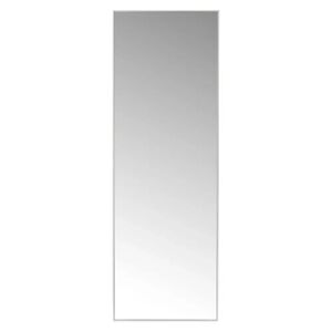 LOLAhome Espejo de pared blanco de plástico PS de 30x90 cm